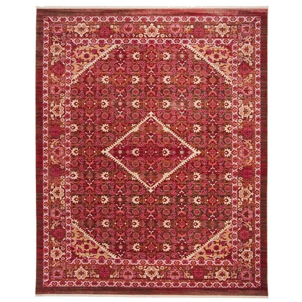 Safavieh 8 x 10 ft. Sutton Power Loomed Large Rectangle Area Rug, Rust SUT407P-8 - main
